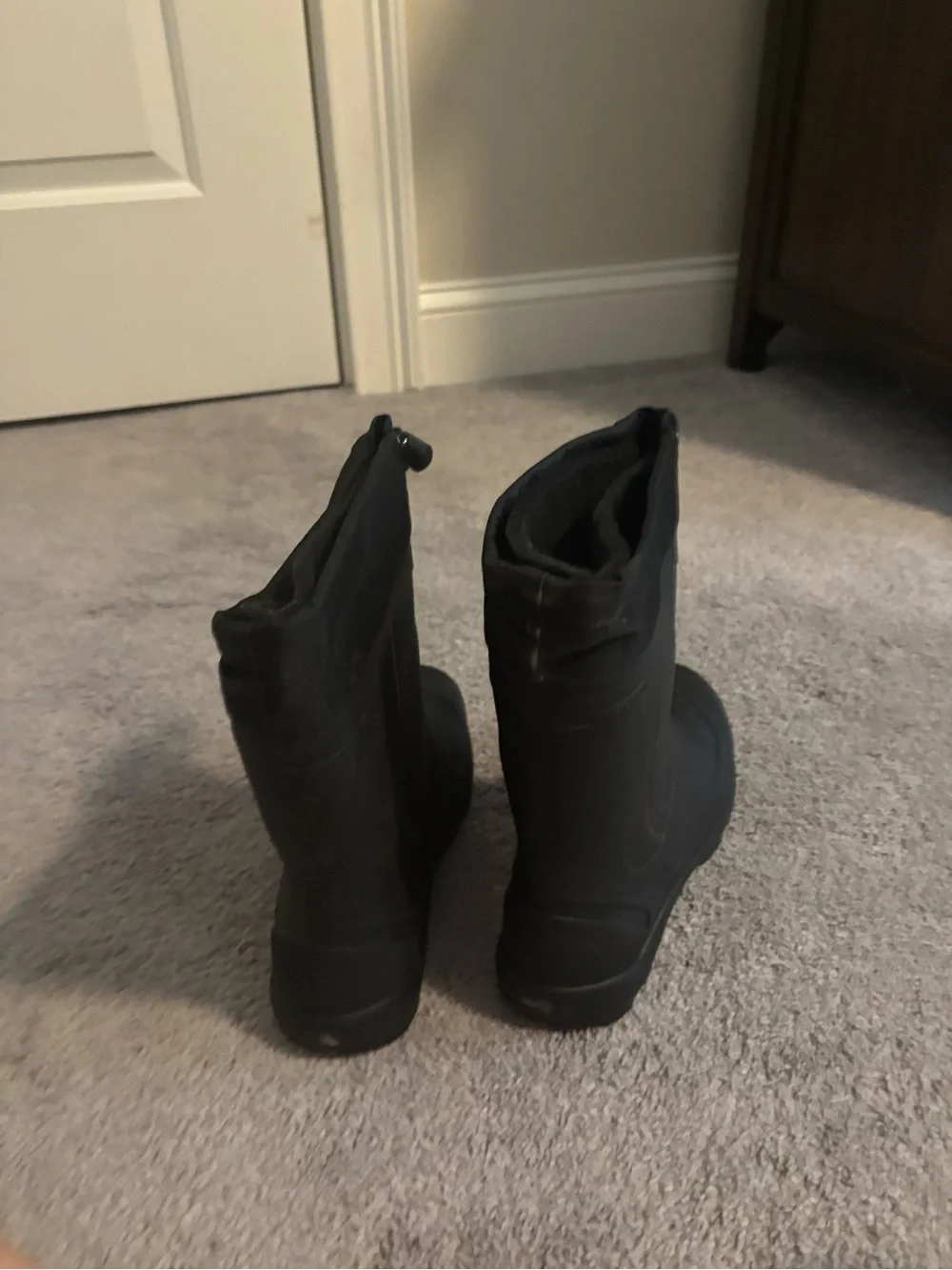 Kamik Kids Black Waterproof Snow Boots